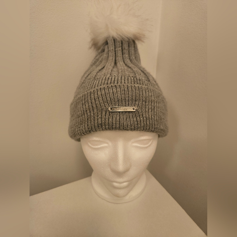 Vince Camuto Knit Beanie with Pom Pom
